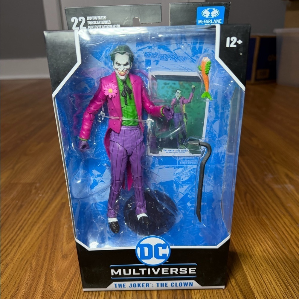 NEW McFarlane Toys DC Multiverse The Joker: The Clown 7-inch action figure